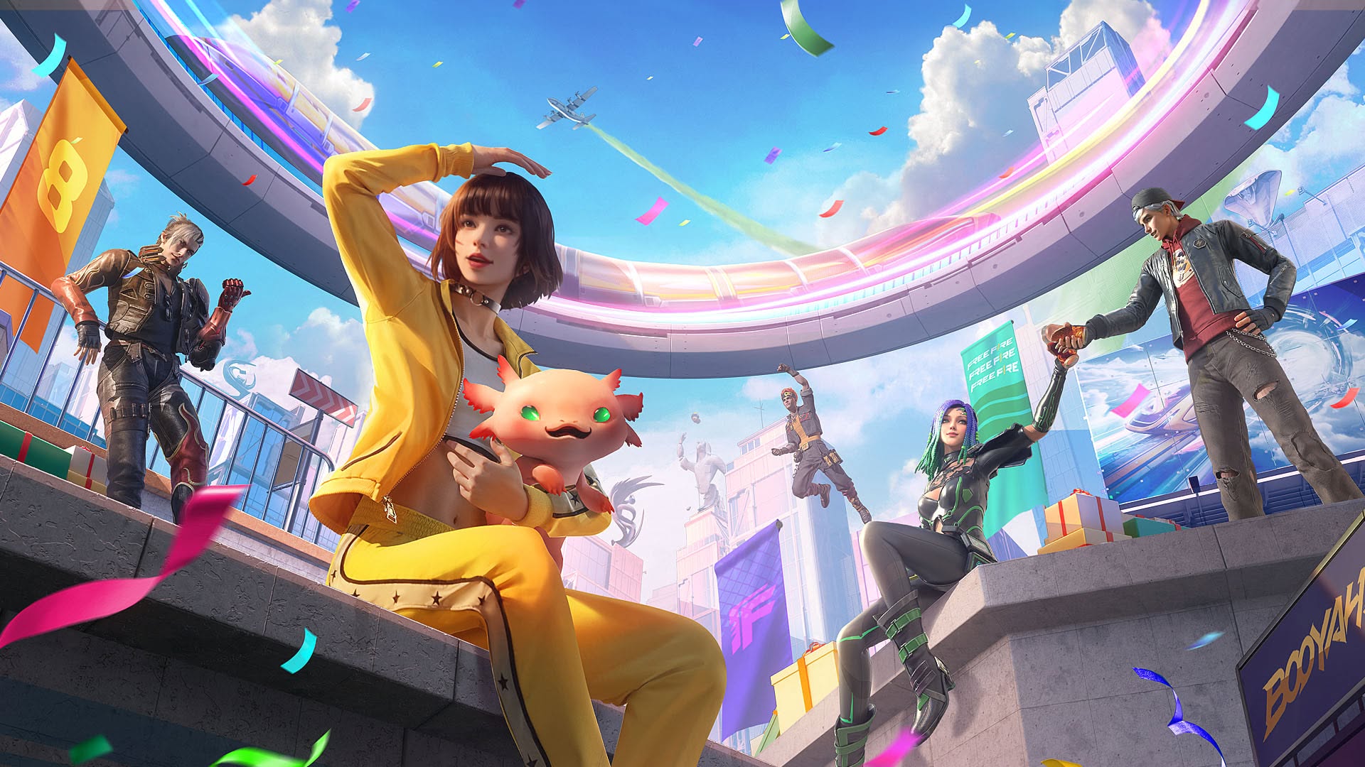 Free Fire Craftland banner artwork
